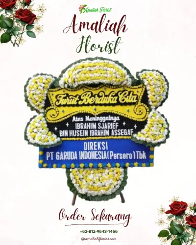 Papan Bunga Duka di Sliyeg